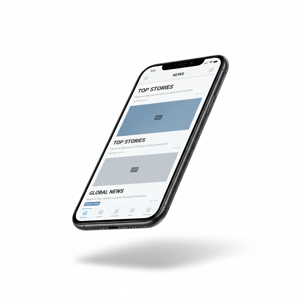 intaggs mobile app interface showing news feed